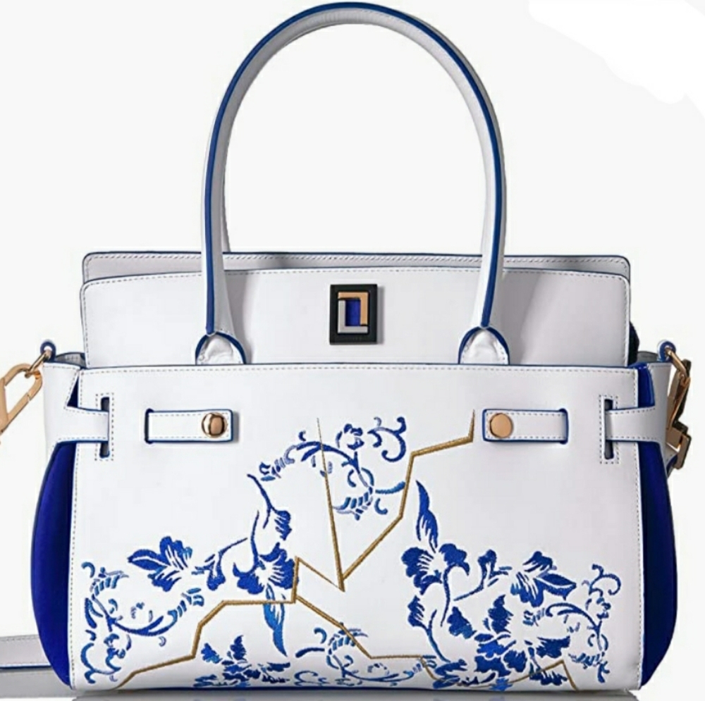 Luana Italy Margherita embroidered handbag